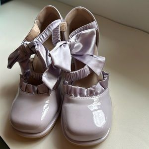 Lolita Purple Shoes with silk bows